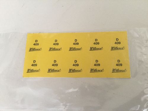 D409 Front Sticker  X1